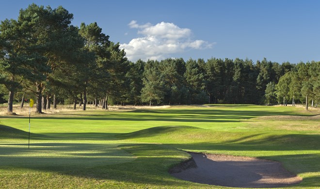 Fife, Skotland, Ladybank Golf Club