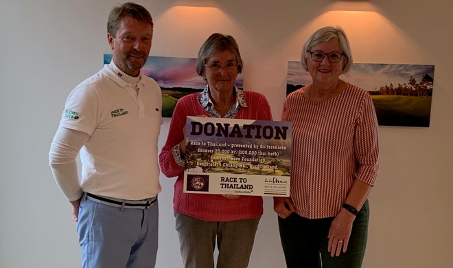 GolfersGlobe donerer 20.000 kr. til fattige i Thailand