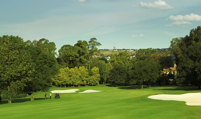 Johannesburg området, Sydafrika, Glendower Golf Club
