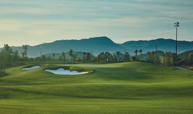 Ny vietnamesisk golfbane stormer frem