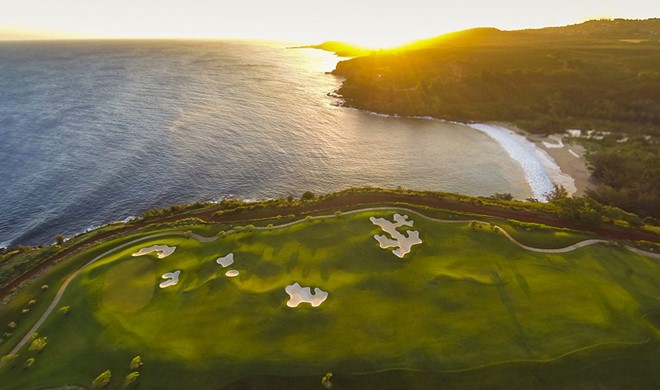 Hawaii, USA, Kukui'ula golf course