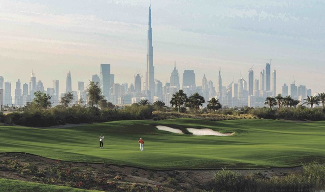 Dubai’s nyeste golfbane er åbnet