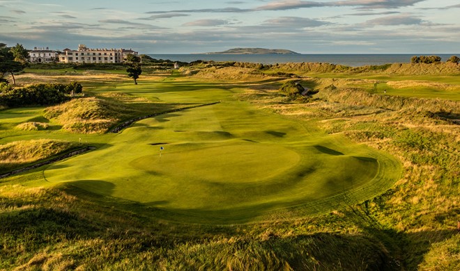 Irsk golfbane får bemærkelsesværdigt løft