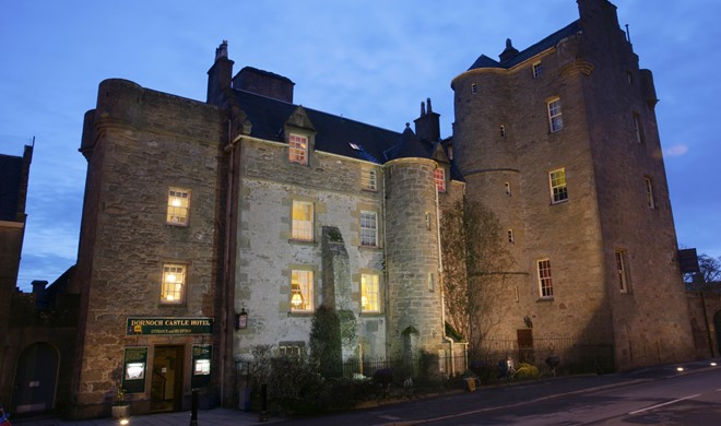Highlands, Skotland, Dornoch Castle Hotel
