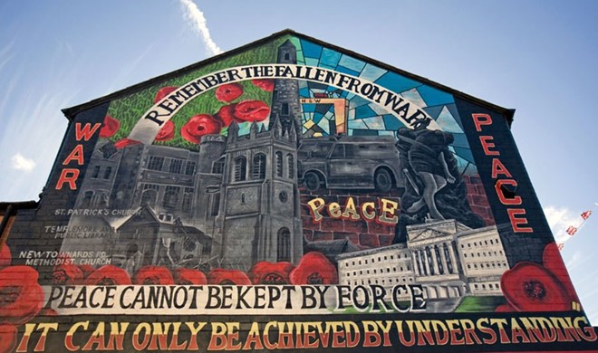 Blackcab Political Tour i Belfast
