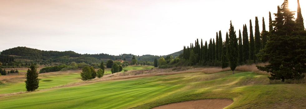 Toscana, Italien, Golf Club Castelfalfi