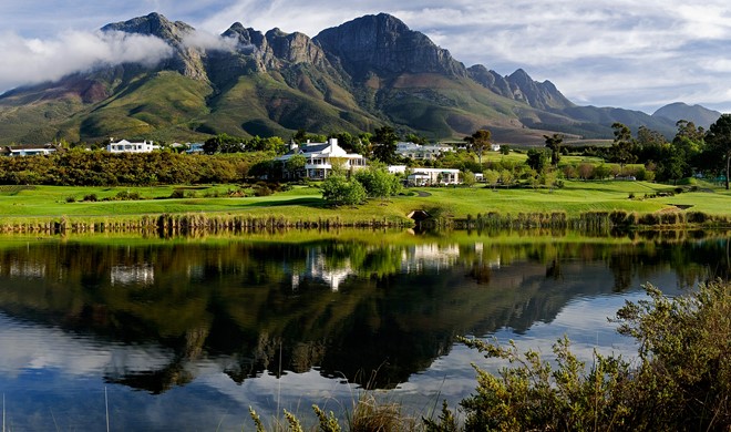 Cape Town området, Sydafrika, Erinvale Golf Club
