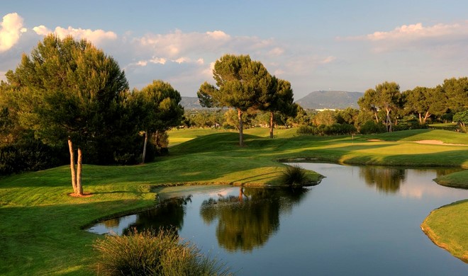 Mallorca, Spanien, Golf Son Antem