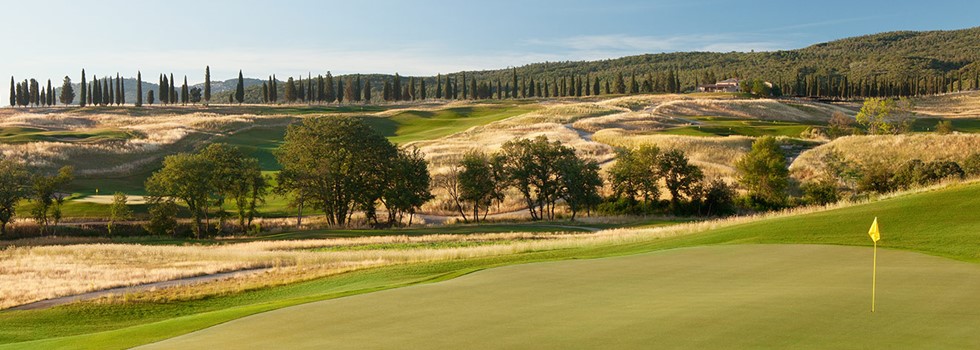 Toscana, Italien, Castiglion del Bosco Golf Club